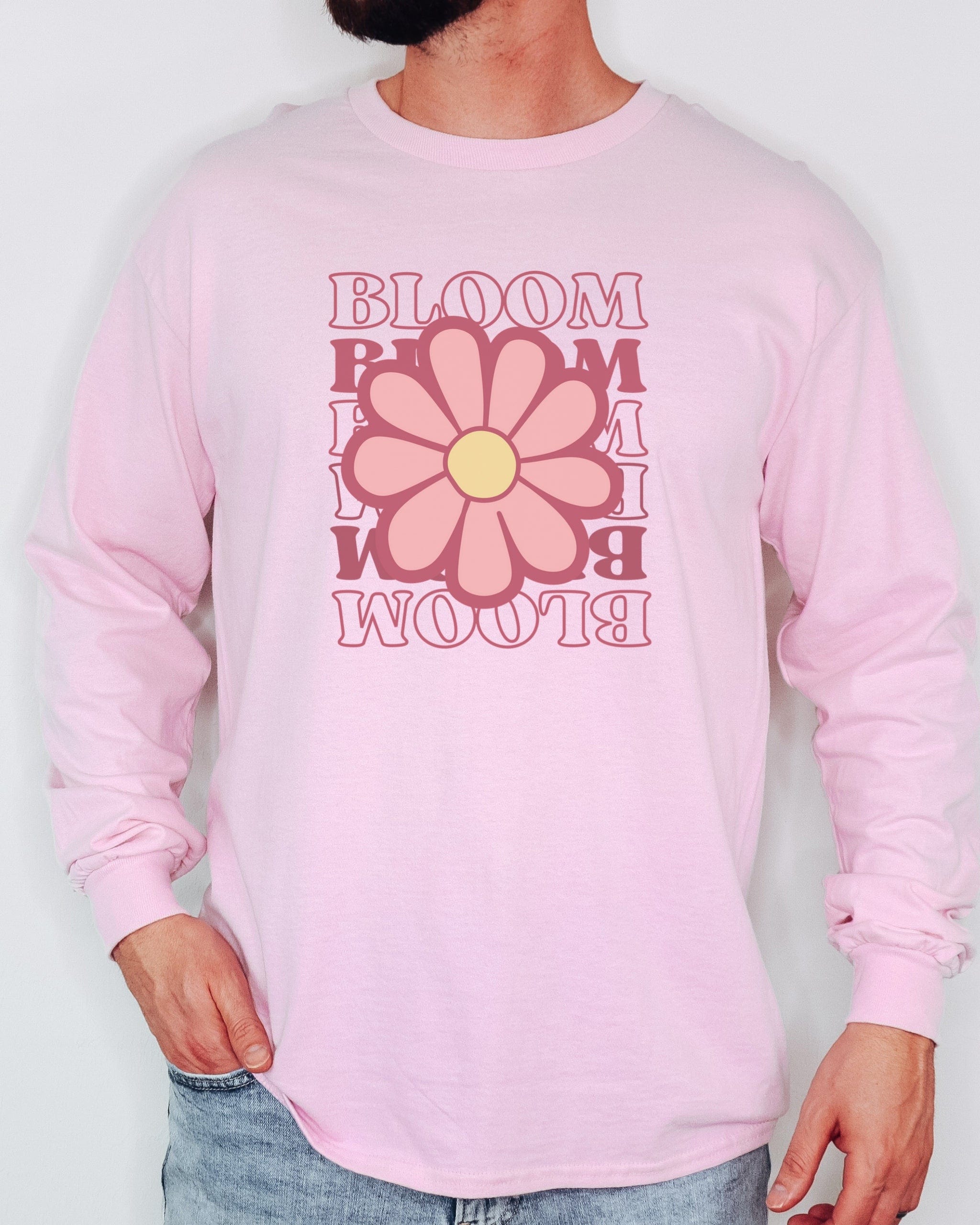 Bloom Daisy Long Sleeve T-Shirt-Neurodiversity, ADHD & Autism Awareness & Acceptance Long-sleeve by Daily Bloom