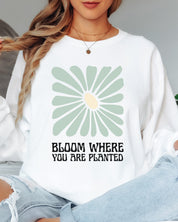 Bloom Where You Are Planted Long Sleeve T-Shirt-Neurodiversity, ADHD & Autism Awareness & Acceptance Long-sleeve by Daily Bloom