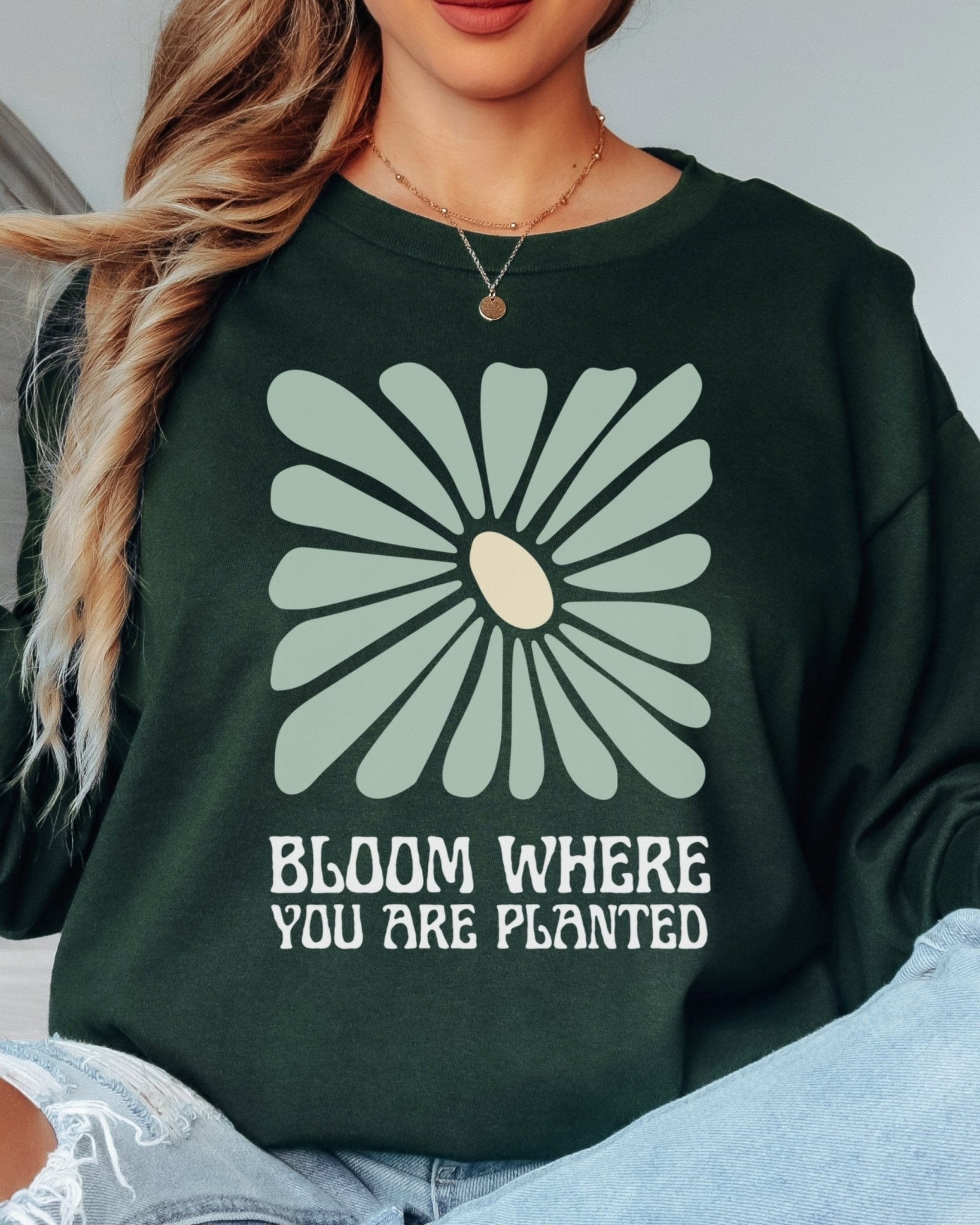 Autism Long - sleeve - Bloom Where You Are Planted Long Sleeve T-Shirt - Daily Bloom