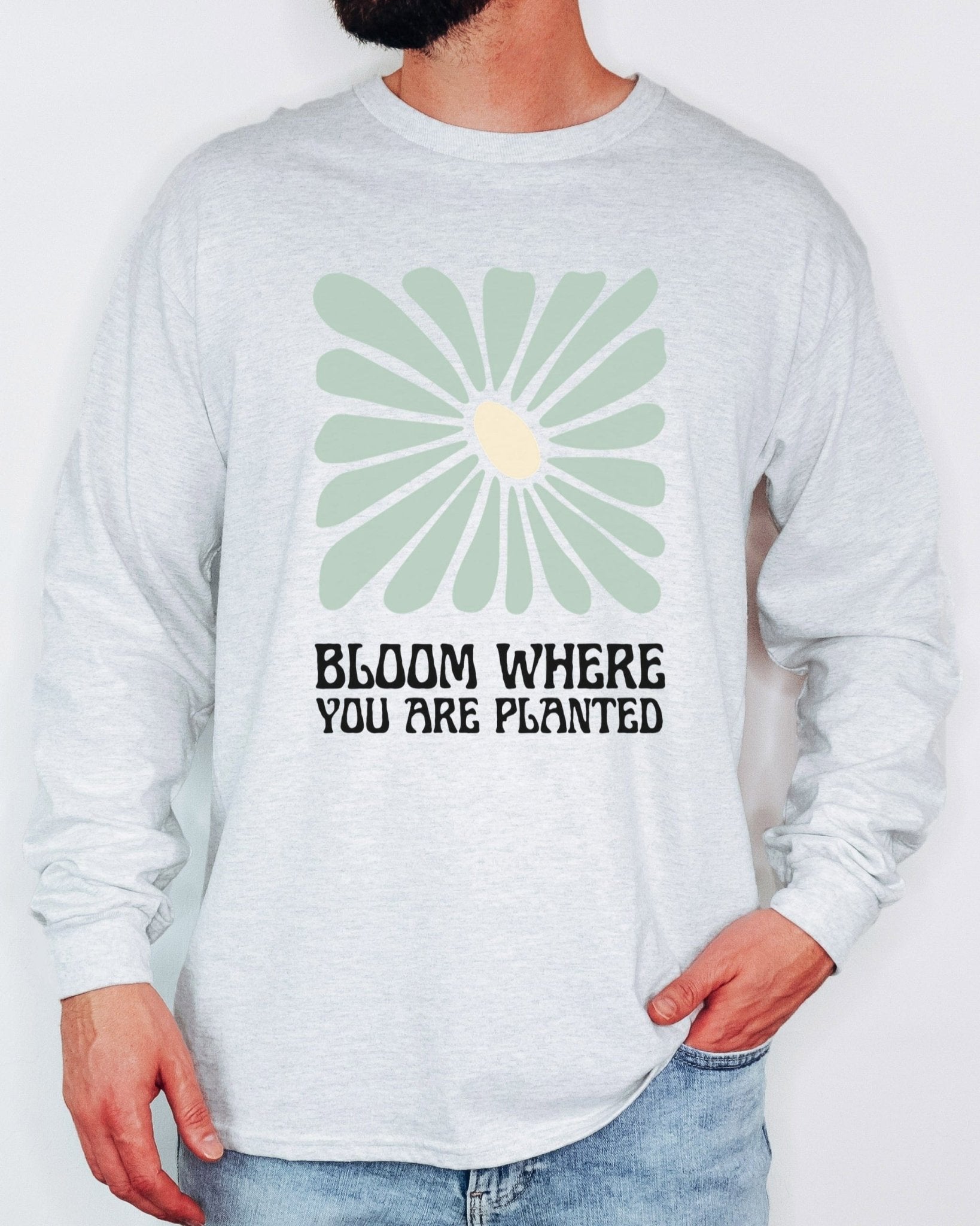 Autism Long - sleeve - Bloom Where You Are Planted Long Sleeve T-Shirt - Daily Bloom