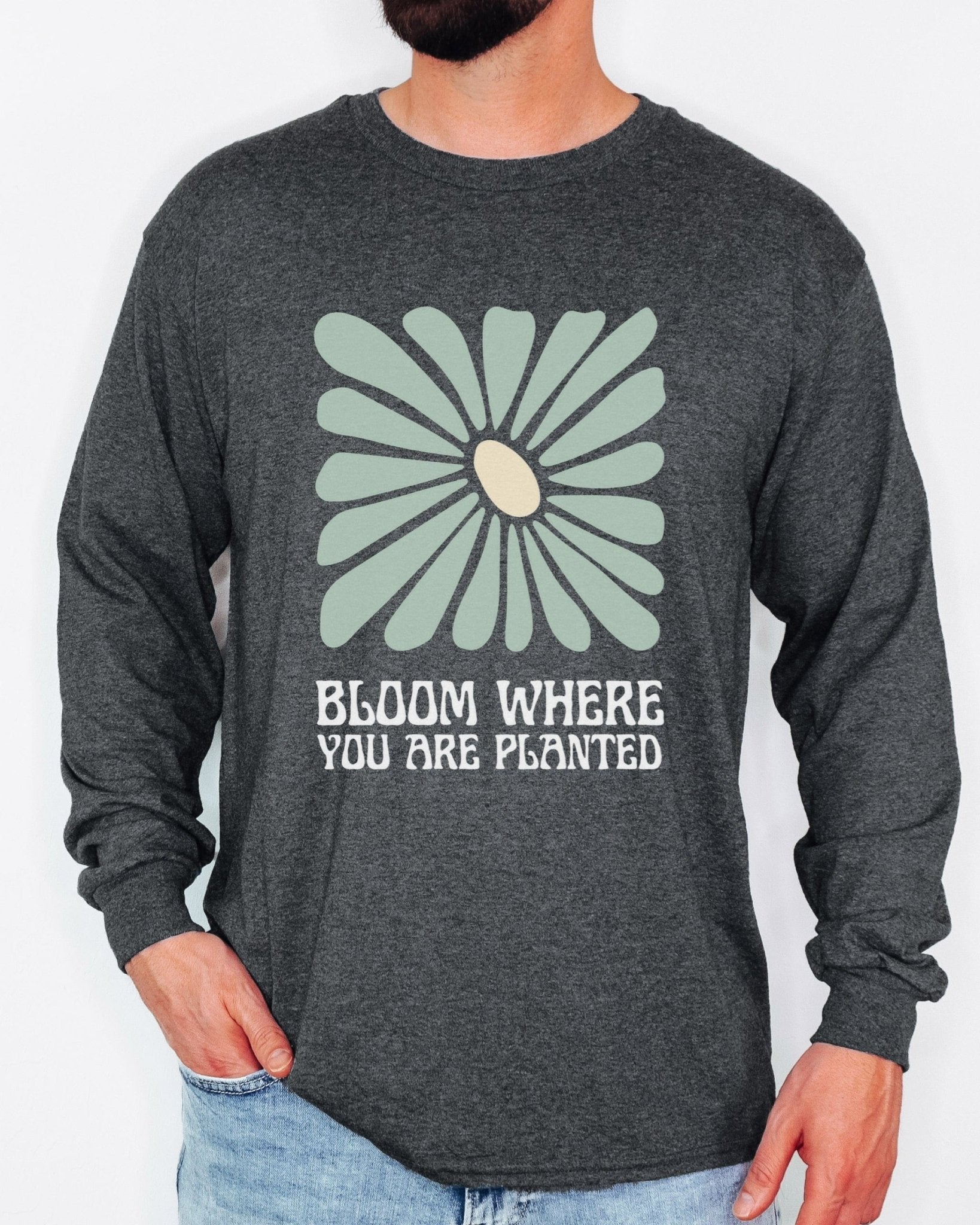 Autism Long - sleeve - Bloom Where You Are Planted Long Sleeve T-Shirt - Daily Bloom