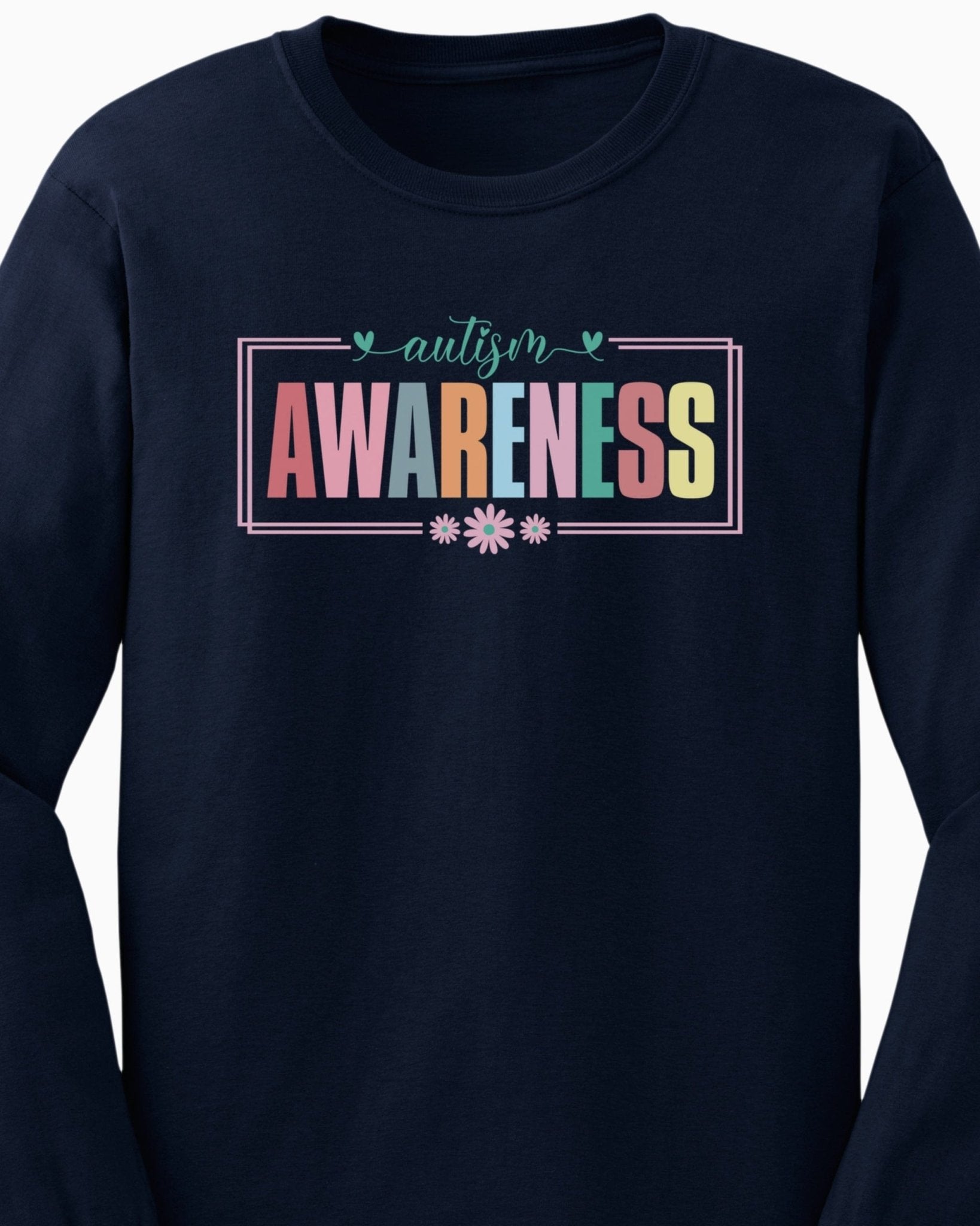 Autism Long - sleeve - Bright Blooms for Autism Awareness Long Sleeve T-Shirt - Daily Bloom