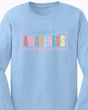 Bright Blooms for Autism Awareness Long Sleeve T-Shirt-Neurodiversity, ADHD & Autism Awareness & Acceptance Long-sleeve by Daily Bloom