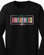 Bright Blooms for Autism Awareness Long Sleeve T-Shirt-Neurodiversity, ADHD & Autism Awareness & Acceptance Long-sleeve by Daily Bloom