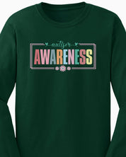 Bright Blooms for Autism Awareness Long Sleeve T-Shirt-Neurodiversity, ADHD & Autism Awareness & Acceptance Long-sleeve by Daily Bloom