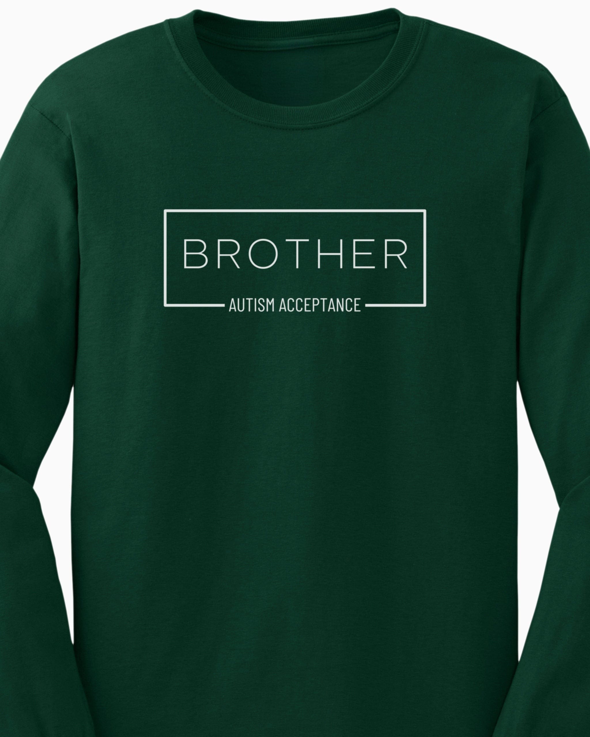 Brother Box Long Sleeve T-Shirt-Neurodiversity, ADHD & Autism Awareness & Acceptance Long-sleeve by Daily Bloom