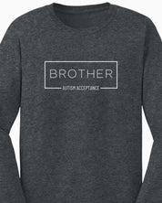 Brother Box Long Sleeve T-Shirt-Neurodiversity, ADHD & Autism Awareness & Acceptance Long-sleeve by Daily Bloom