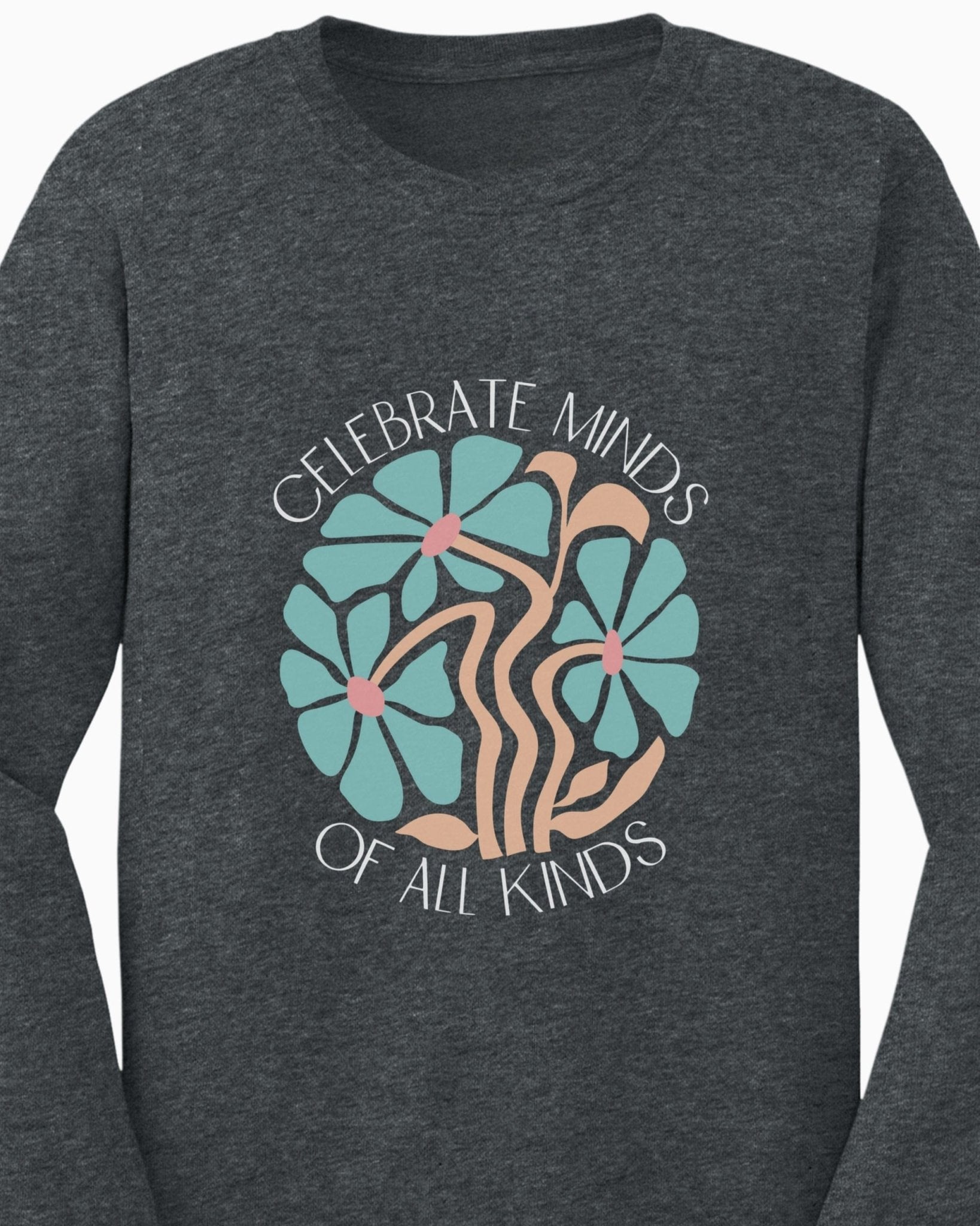 Autism Long - sleeve - Celebrate Minds Of All Kinds Long Sleeve T-Shirt - Daily Bloom