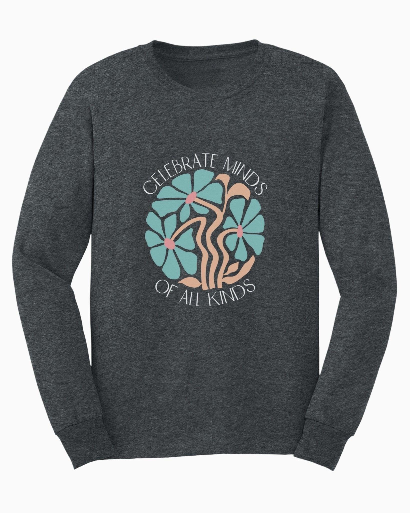 Autism Long - sleeve - Celebrate Minds Of All Kinds Long Sleeve T-Shirt - Daily Bloom