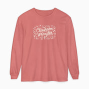 Autism Long-sleeve By Daily Bloom Classroom Wrangler Comfort Colors Long Sleeve T-Shirt Watermelon / S