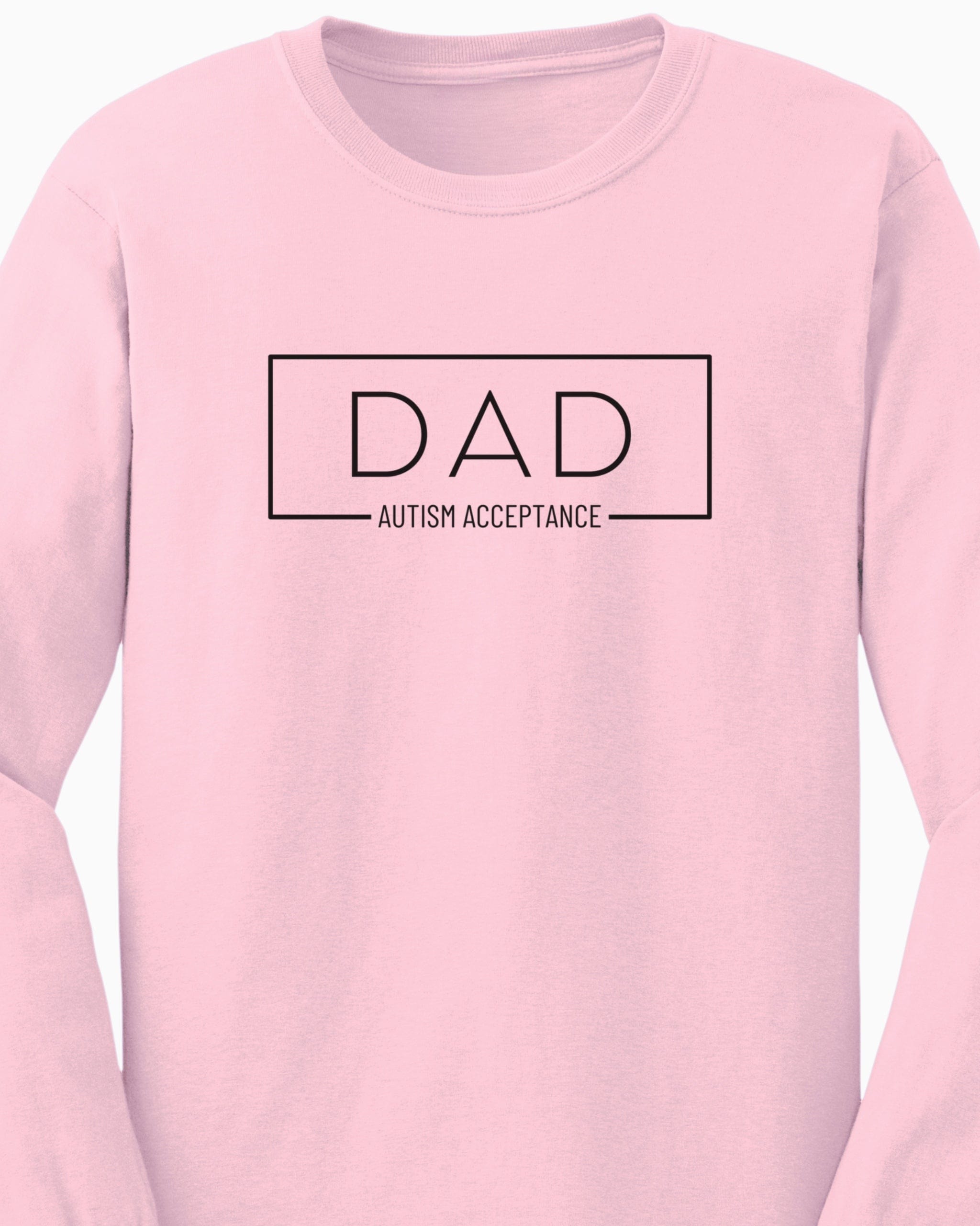 Dad Box Long Sleeve T-Shirt-Neurodiversity, ADHD & Autism Awareness & Acceptance Long-sleeve by Daily Bloom