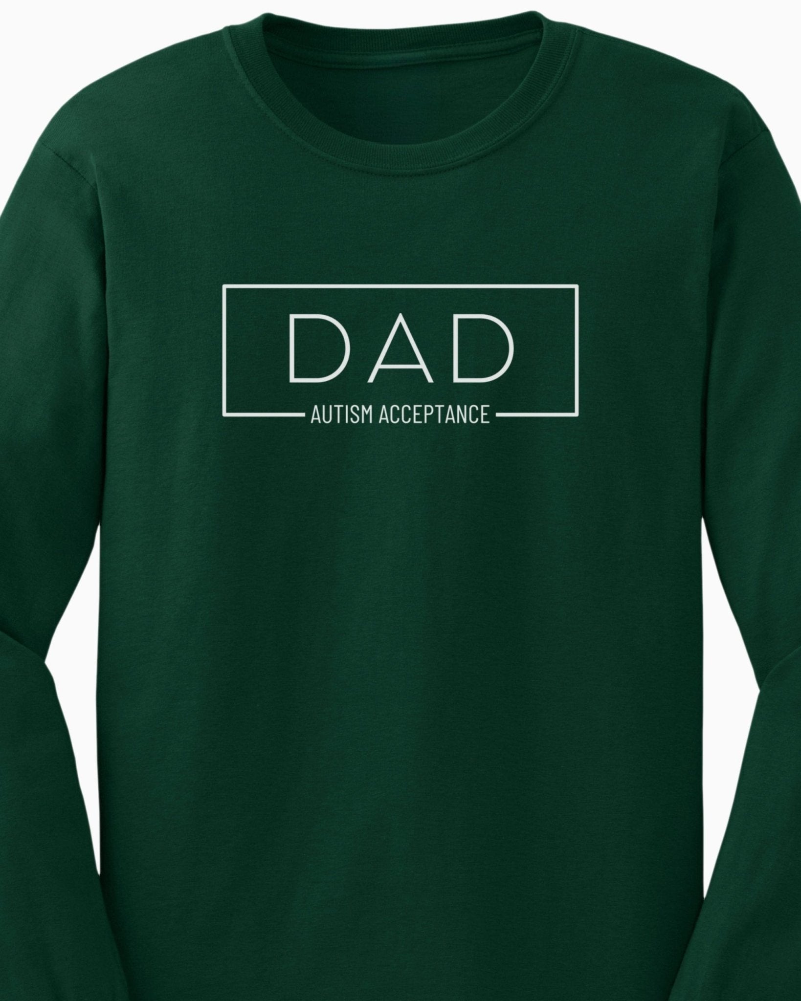 Autism Long - sleeve - Dad Box Long Sleeve T-Shirt - Daily Bloom