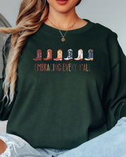 Embracing Every Y'all Long Sleeve T-Shirt-Neurodiversity, ADHD & Autism Awareness & Acceptance Long-sleeve by Daily Bloom