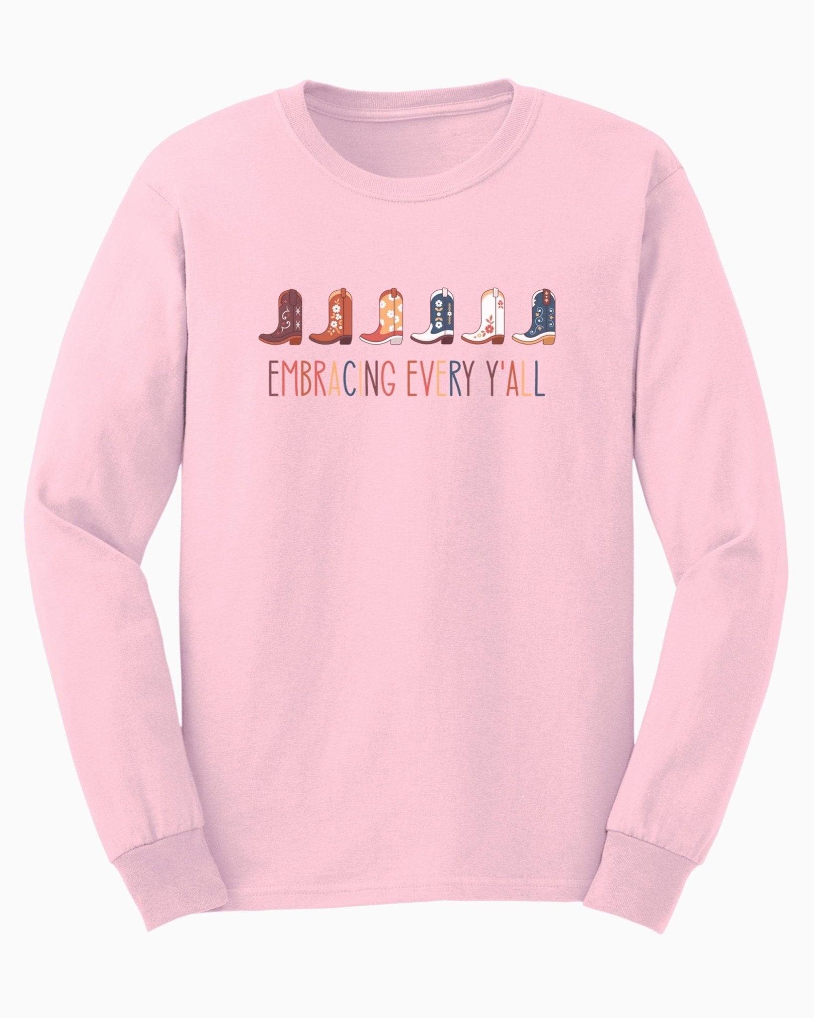 Autism Long - sleeve - Embracing Every Y'all Long Sleeve T-Shirt - Daily Bloom