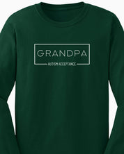 Grandpa Box Long Sleeve T-Shirt-Neurodiversity, ADHD & Autism Awareness & Acceptance Long-sleeve by Daily Bloom