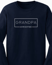 Grandpa Box Long Sleeve T-Shirt-Neurodiversity, ADHD & Autism Awareness & Acceptance Long-sleeve by Daily Bloom