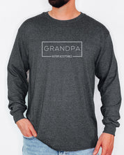 Grandpa Box Long Sleeve T-Shirt-Neurodiversity, ADHD & Autism Awareness & Acceptance Long-sleeve by Daily Bloom