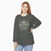 Autism Long-sleeve By Daily Bloom Helping Tiny Humans Do Big Things Comfort Colors Long Sleeve T-Shirt