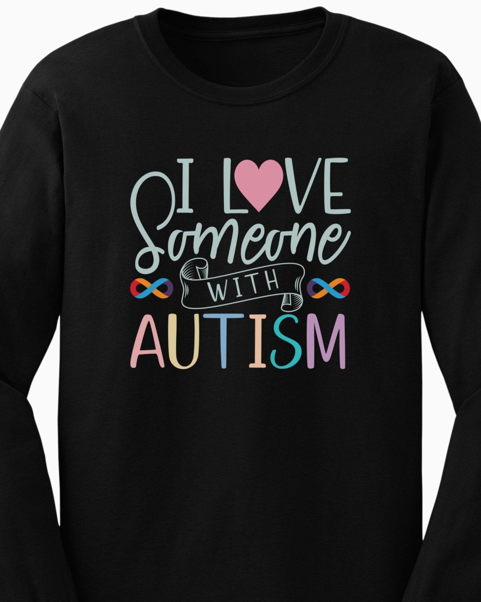 Autism Long - sleeve - I Love Someone With Autism Long Sleeve T-Shirt - Daily Bloom