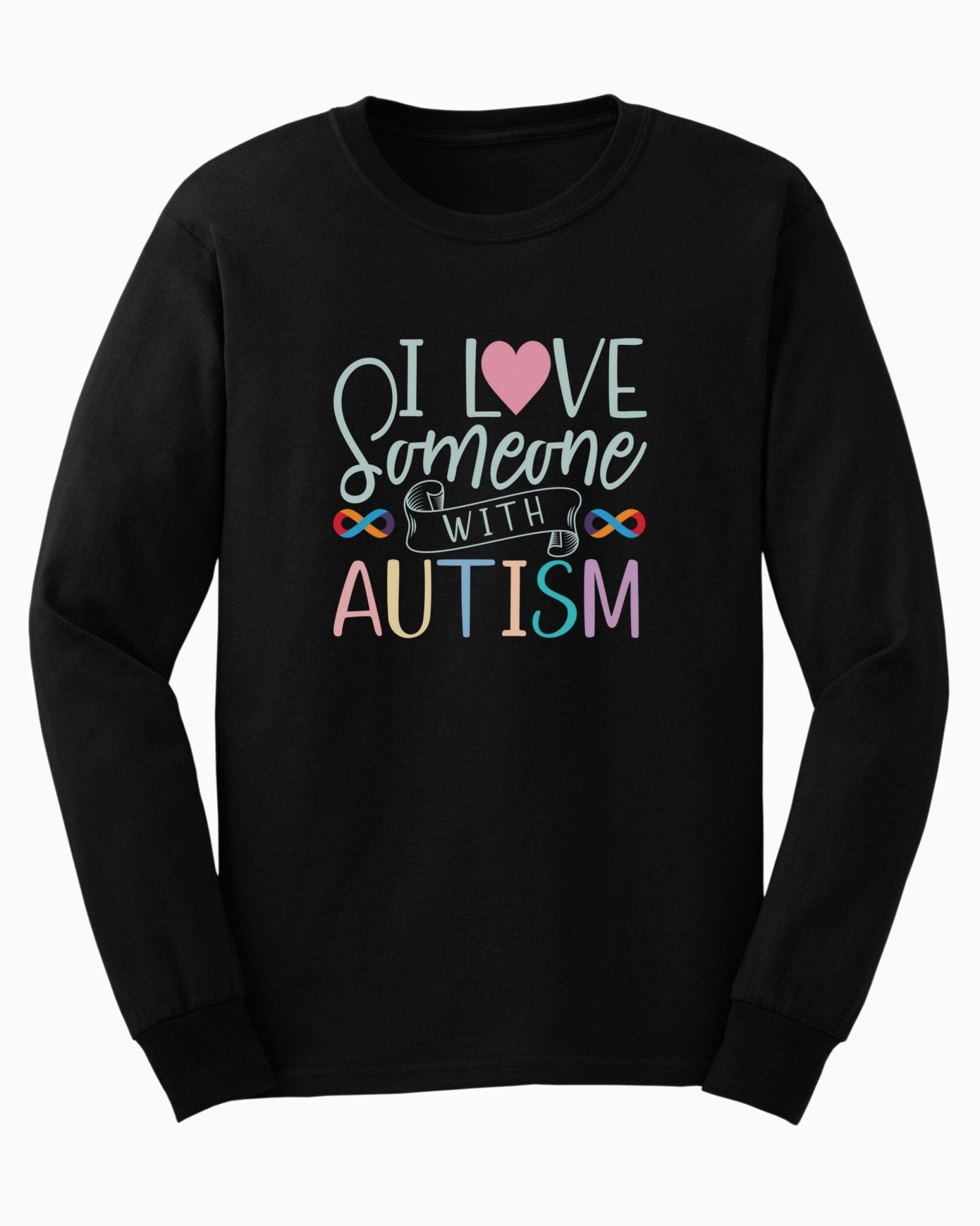 Autism Long - sleeve - I Love Someone With Autism Long Sleeve T-Shirt - Daily Bloom