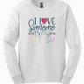 Autism Long - sleeve - I Love Someone With Autism Long Sleeve T-Shirt - Daily Bloom
