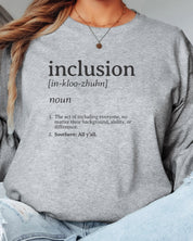 Inclusion Definition - Southern Style Long Sleeve T-Shirt-Neurodiversity, ADHD & Autism Awareness & Acceptance Long-sleeve by Daily Bloom