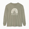 Autism Long - sleeve - Life Happens Visuals Help Comfort Colors Long Sleeve T-Shirt - Daily Bloom