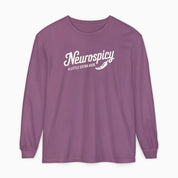 Autism Long-sleeve By Daily Bloom Neurospicy Comfort Colors Long Sleeve T-Shirt Berry / S