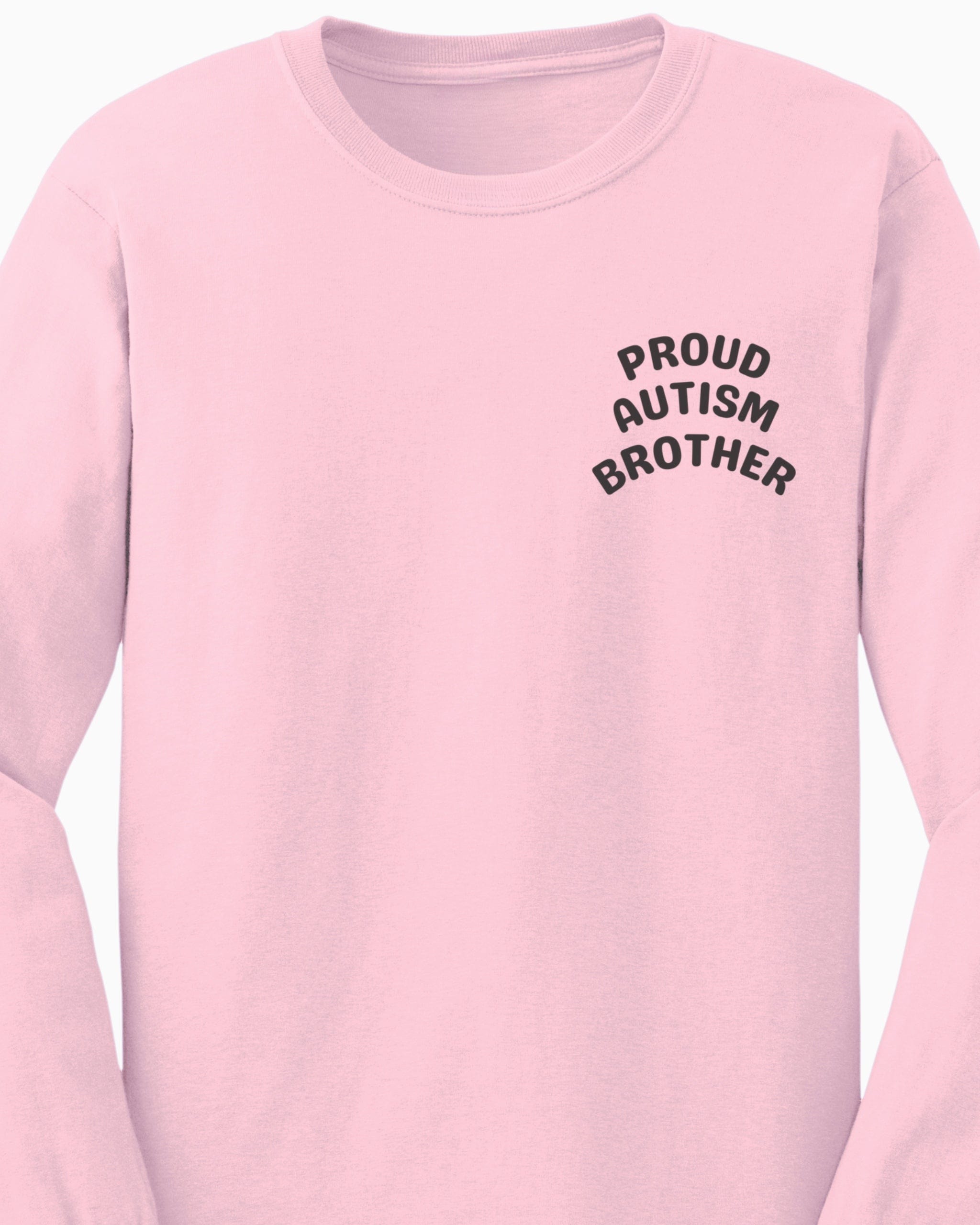 Proud Autism Brother Long Sleeve T-Shirt-Neurodiversity, ADHD & Autism Awareness & Acceptance Long-sleeve by Daily Bloom