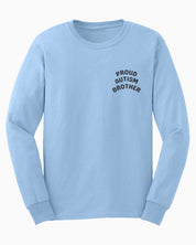 Proud Autism Brother Long Sleeve T-Shirt-Light Blue-Neurodiversity, ADHD & Autism Awareness & Acceptance Long-sleeve by Daily Bloom