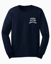 Proud Autism Brother Long Sleeve T-Shirt-Navy-Neurodiversity, ADHD & Autism Awareness & Acceptance Long-sleeve by Daily Bloom
