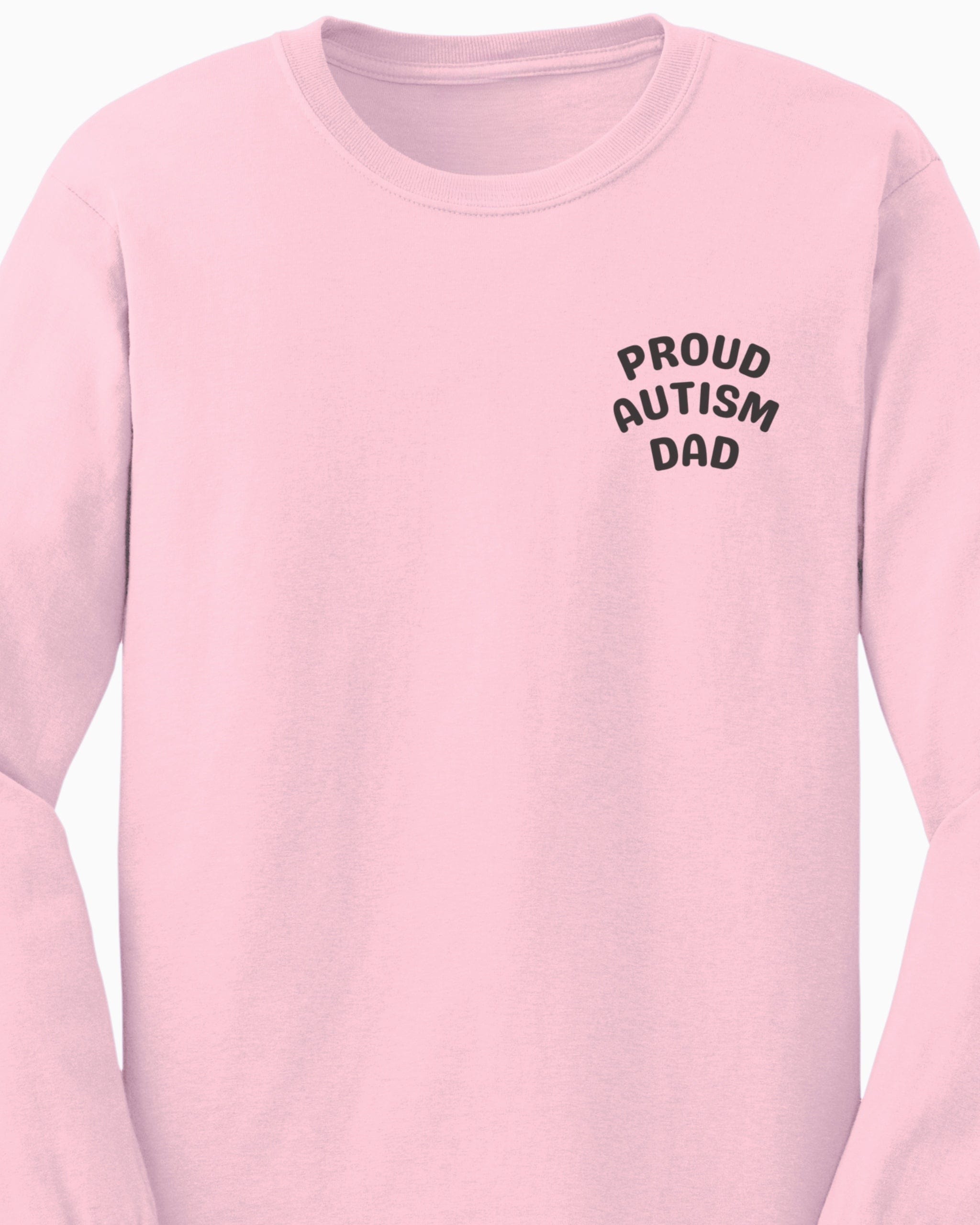 Proud Autism Dad Long Sleeve T-Shirt-Neurodiversity, ADHD & Autism Awareness & Acceptance Long-sleeve by Daily Bloom