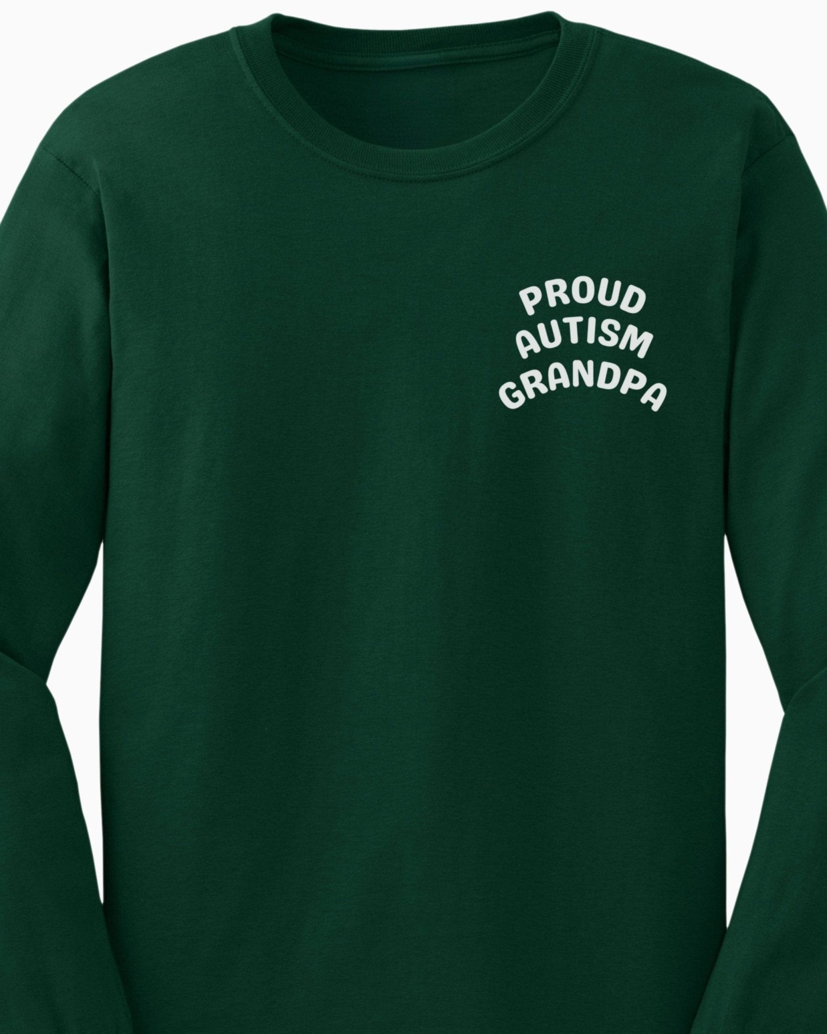 Autism Long - sleeve - Proud Autism Grandpa Long Sleeve T-Shirt - Daily Bloom