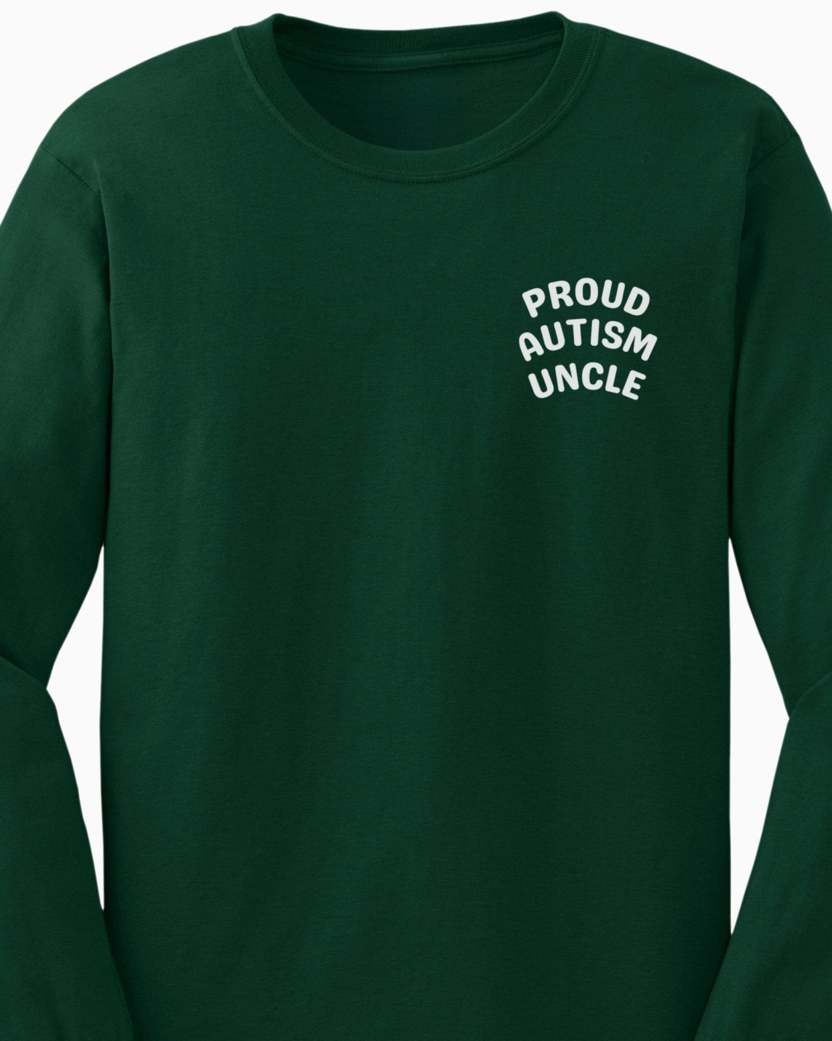 Autism Long - sleeve - Proud Autism Uncle Long Sleeve T-Shirt - Daily Bloom