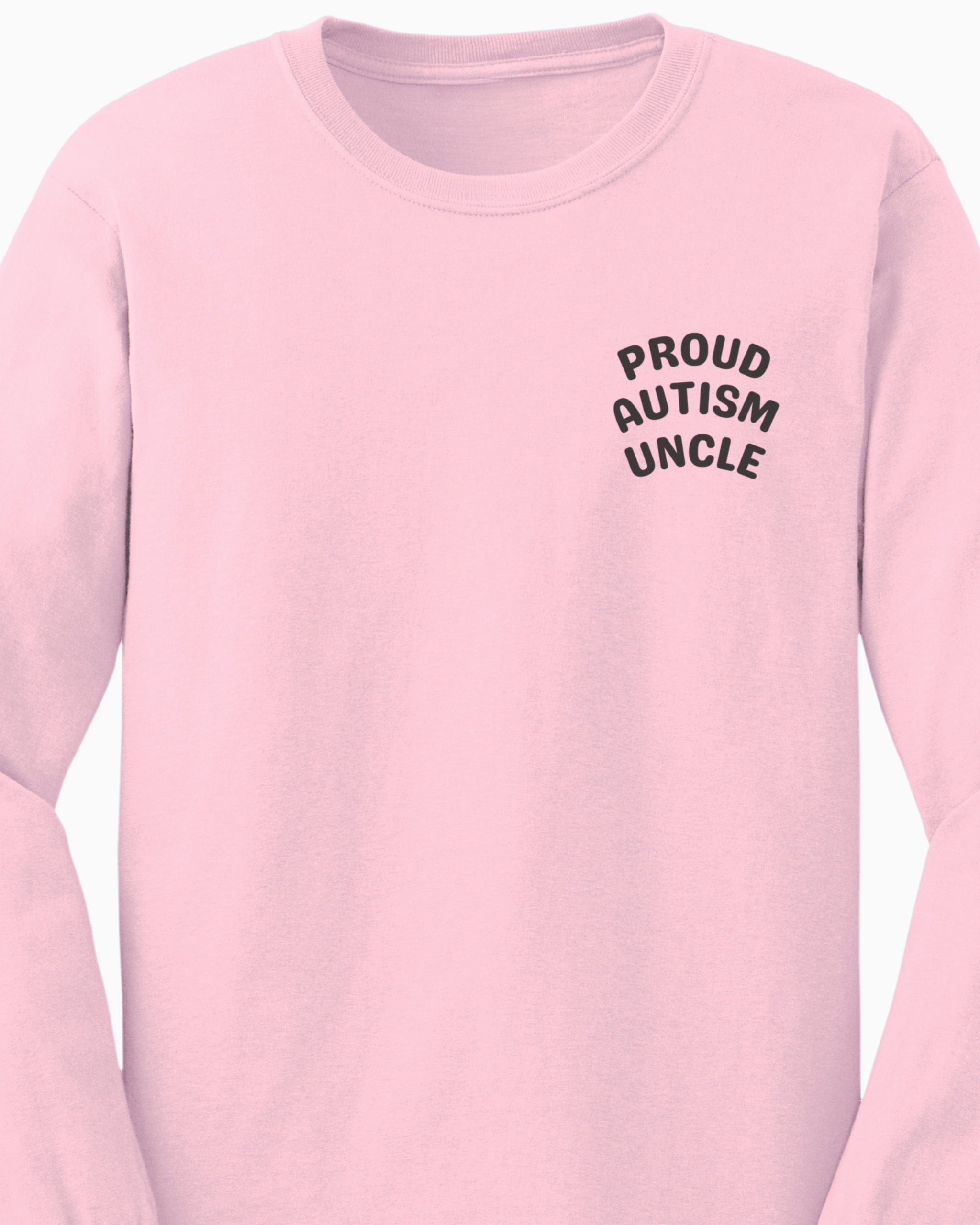 Proud Autism Uncle Long Sleeve T-Shirt-Neurodiversity, ADHD & Autism Awareness & Acceptance Long-sleeve by Daily Bloom