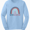 Autism Long - sleeve - SPEDucator Boho Rainbow Long Sleeve T-Shirt - Daily Bloom