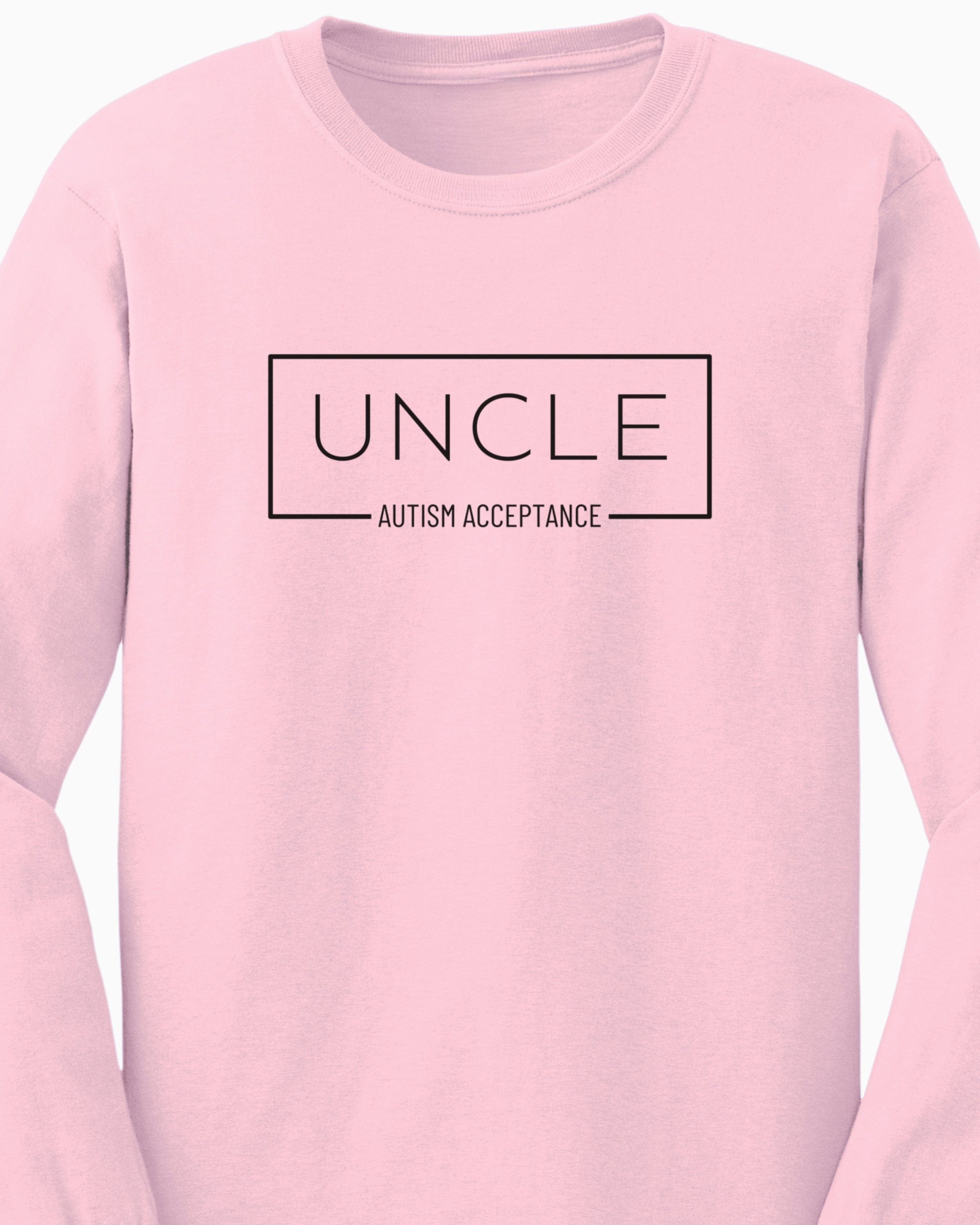 Uncle Box Long Sleeve T-Shirt-Neurodiversity, ADHD & Autism Awareness & Acceptance Long-sleeve by Daily Bloom