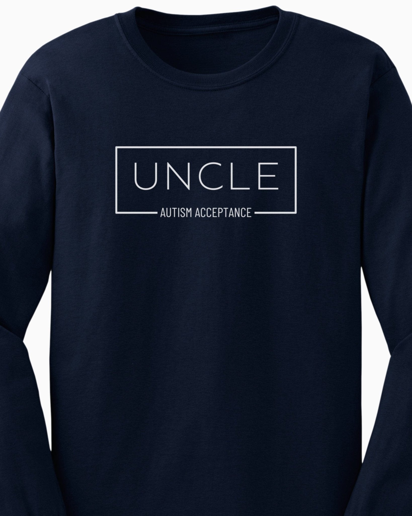 Autism Long - sleeve - Uncle Box Long Sleeve T-Shirt - Daily Bloom