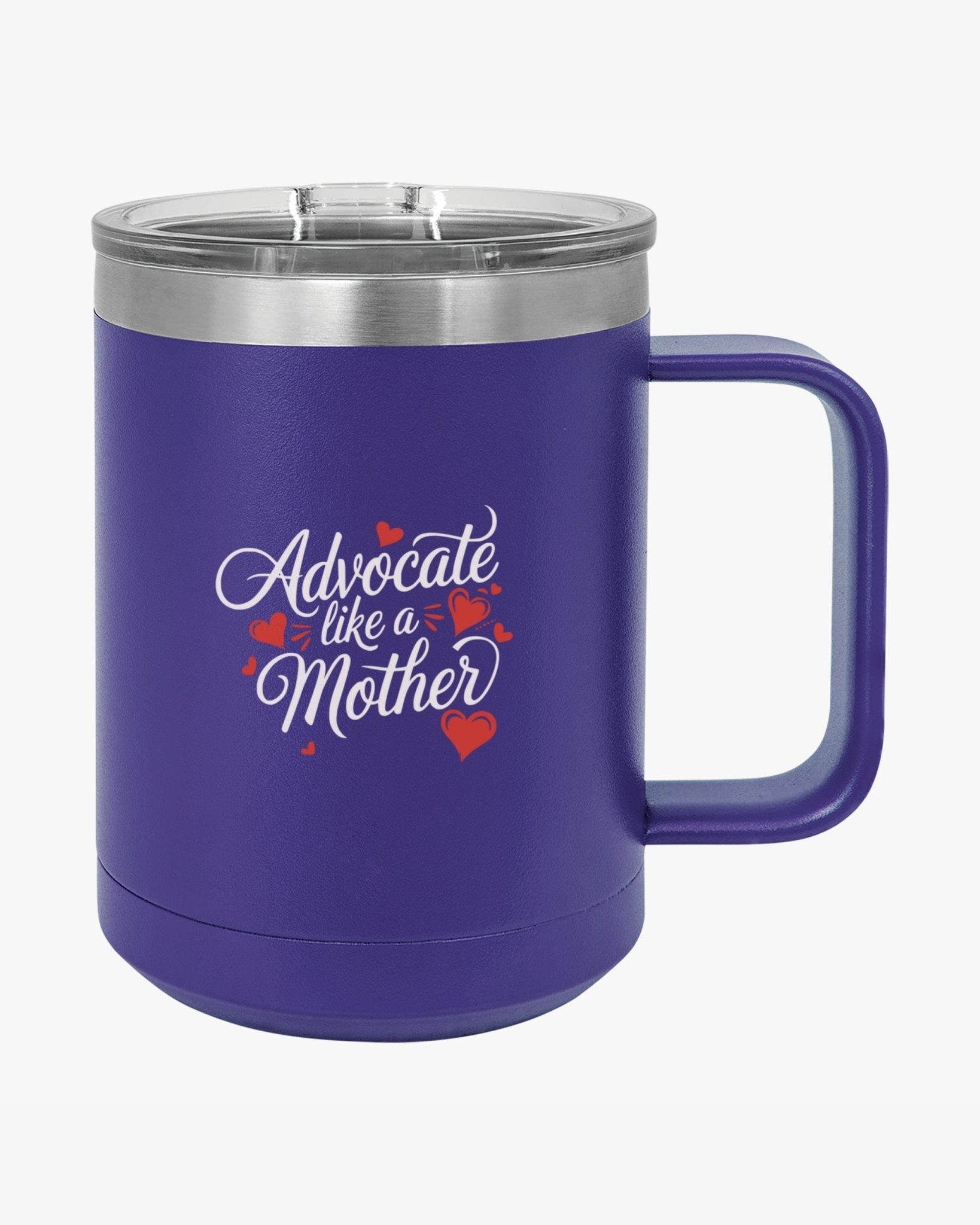 Autism Mug - Mother's Day 2025 - Advocate Like a Mother Coffee Mug Tumbler - Daily Bloom