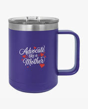 Autism Mug By Daily Bloom Mother's Day 2025 - Advocate Like a Mother Coffee Mug Tumbler