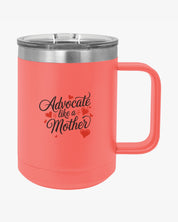 Autism Mug By Daily Bloom Mother's Day 2025 - Advocate Like a Mother Coffee Mug Tumbler