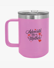 Autism Mug By Daily Bloom Mother's Day 2025 - Advocate Like a Mother Coffee Mug Tumbler Light Purple / 15oz