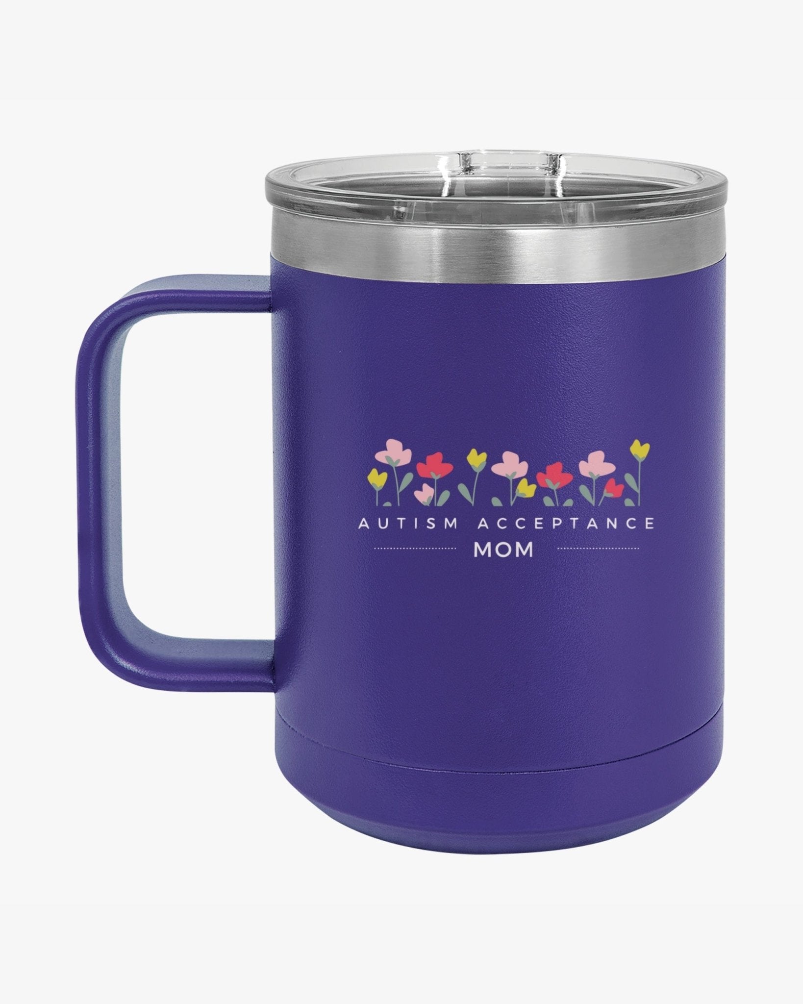 Autism Mug - Mother's Day 2025 - Autism Acceptance Mom Coffee Mug Tumbler - Daily Bloom