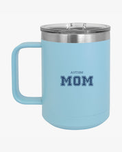 Autism Mug By Daily Bloom Mother's Day 2025 - Autism Mom College Coffee Mug Tumbler Light Blue / 15oz