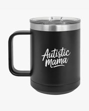 Autism Mug By Daily Bloom Mother's Day 2025 - Autistic Mama Coffee Mug Tumbler Black / 15oz