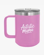 Autism Mug By Daily Bloom Mother's Day 2025 - Autistic Mama Coffee Mug Tumbler Light Purple / 15oz