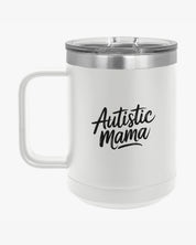 Autism Mug By Daily Bloom Mother's Day 2025 - Autistic Mama Coffee Mug Tumbler White / 15oz