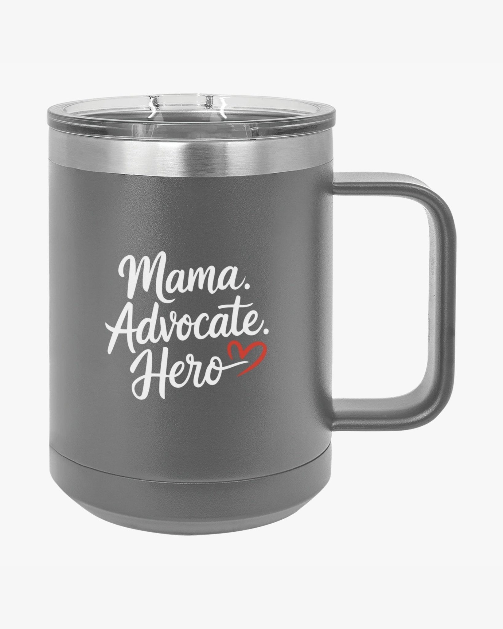 Autism Mug - Mother's Day 2025 - Mama Advocate Hero Coffee Mug Tumbler - Daily Bloom