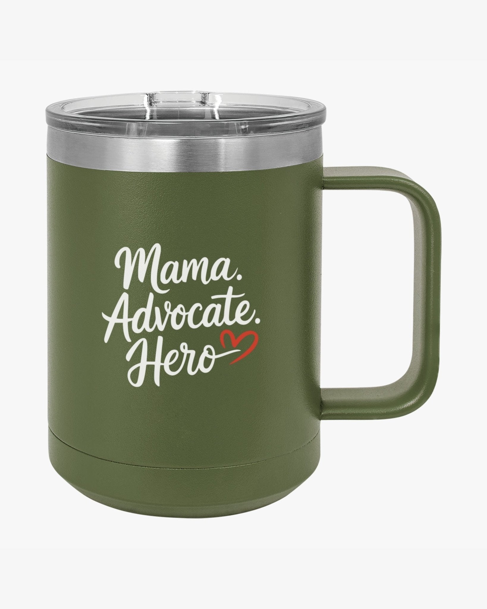 Autism Mug - Mother's Day 2025 - Mama Advocate Hero Coffee Mug Tumbler - Daily Bloom