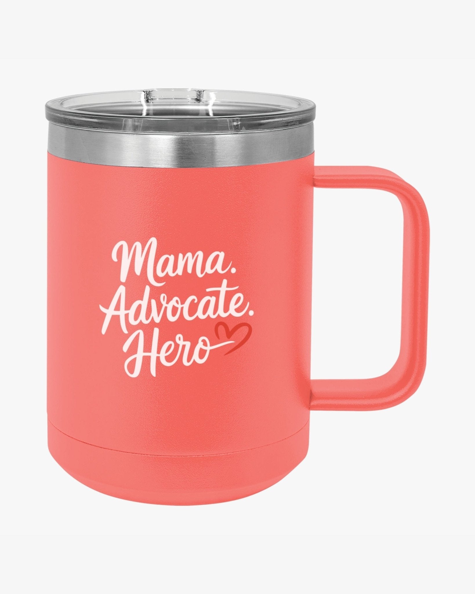 Autism Mug - Mother's Day 2025 - Mama Advocate Hero Coffee Mug Tumbler - Daily Bloom